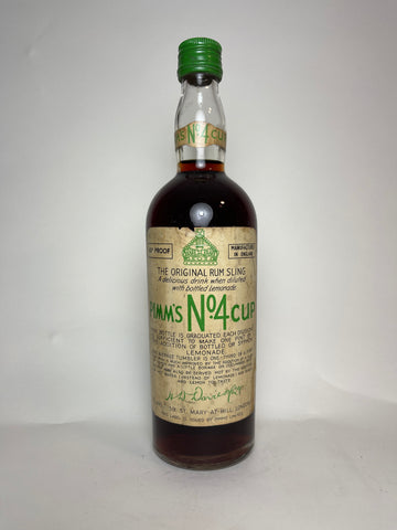 Pimm's No. 4 (Rum) Cup - 1950s (35%, 75cl)