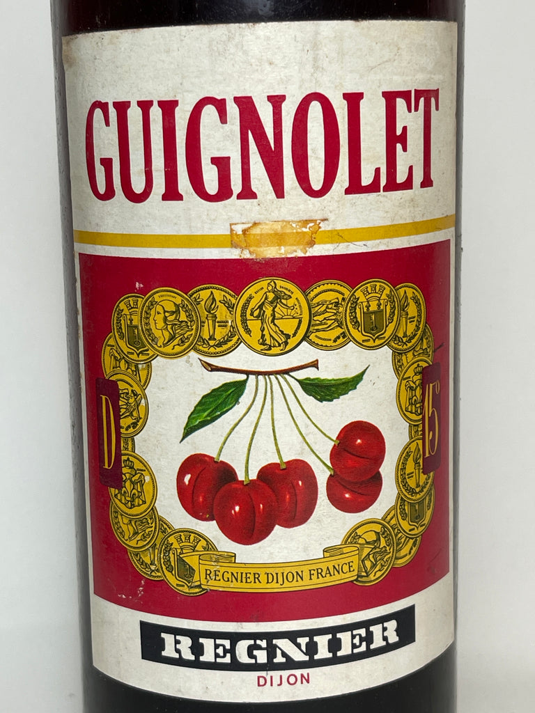 Regnier Guignolet Cherry Liqueur - 1960s (15%, 100cl) – Old Spirits Company