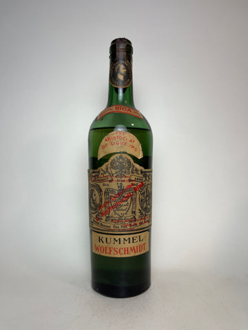 Wolfschmidt Kummel - 1940s (ABV Not Stated, 70cl)