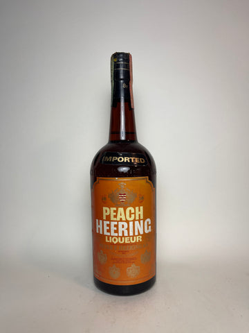 Peter F. Heering Peach Heering Peach Liqueur - 1980s (21.8%, 70cl)