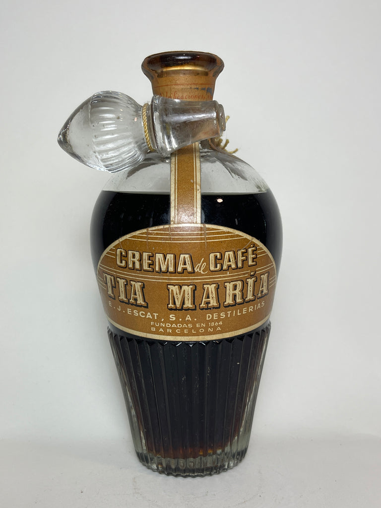 E. J. Escat' Tia Maria Creme de Café - 1950s (ABV Not stated, 50cl)