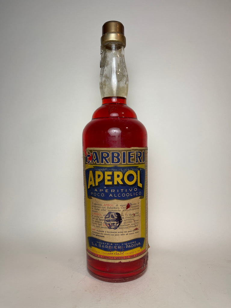 Barbieri Aperol - 1949-59 (11%, 100cl)