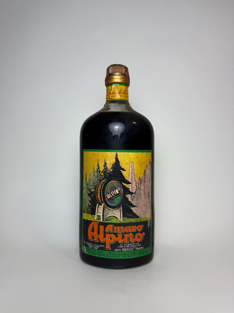 A. Pontillo Amaro Alpino - 1960s (18.5%, 100cl)