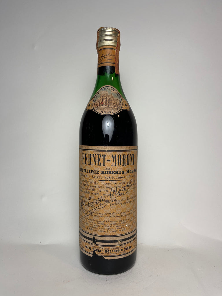 Fernet Moroni - 1960s (45%, 100cl)