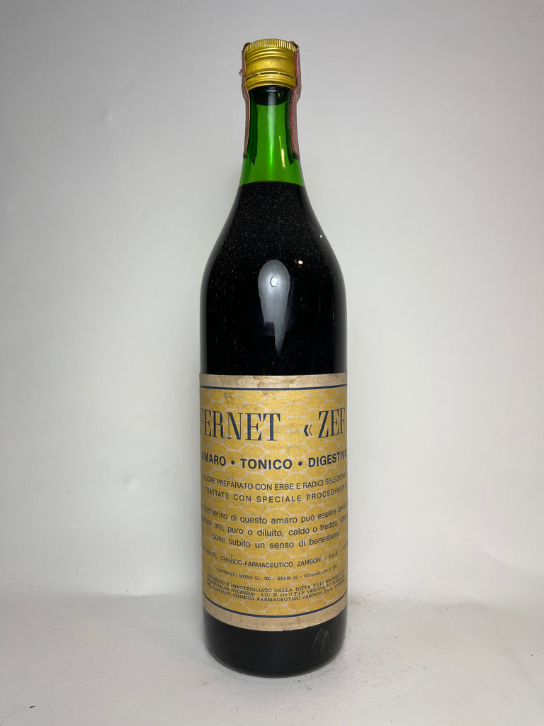 Fernet Zef - 1960s (42%, 100cl)