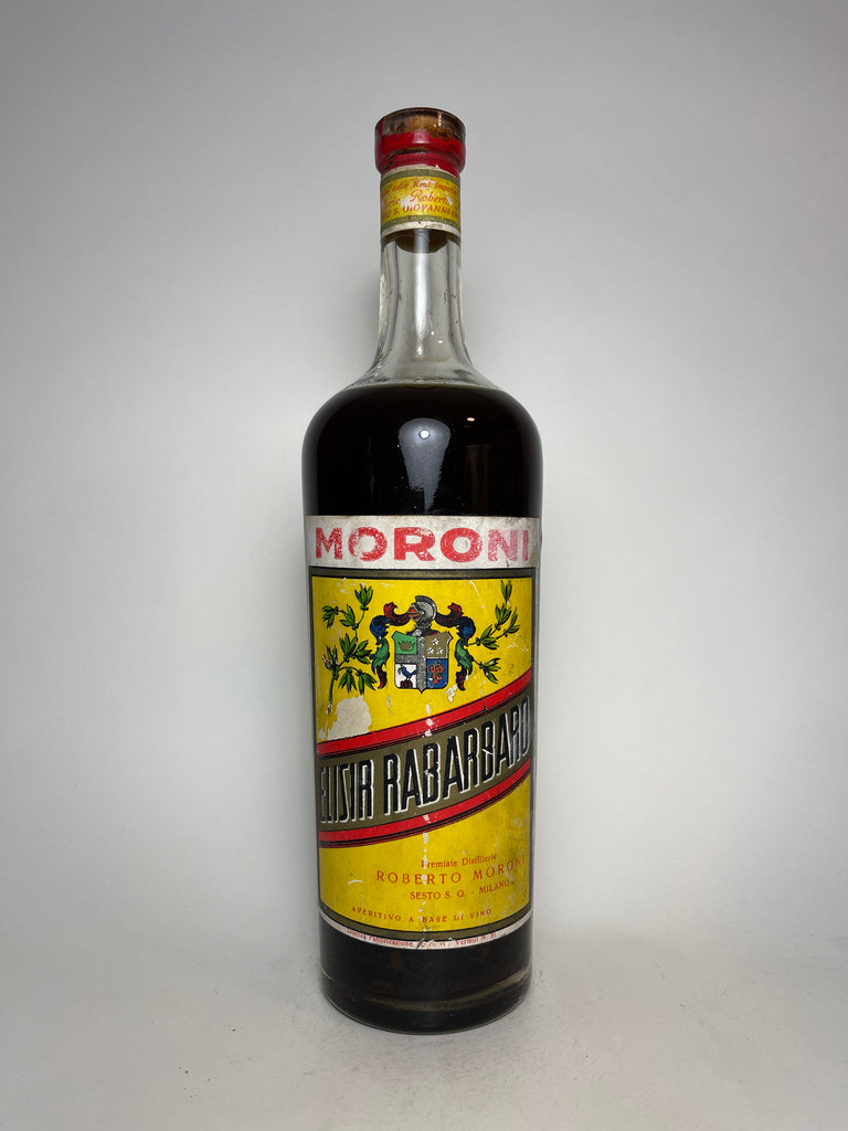 Roberto Moroni Elisir Rabarbaro - 1950s (ABV Not stated, 100cl)