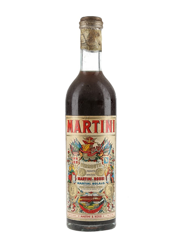 Martini & Rossi Sweet Red Vermouth - 1950s (15-16%, 50cl)