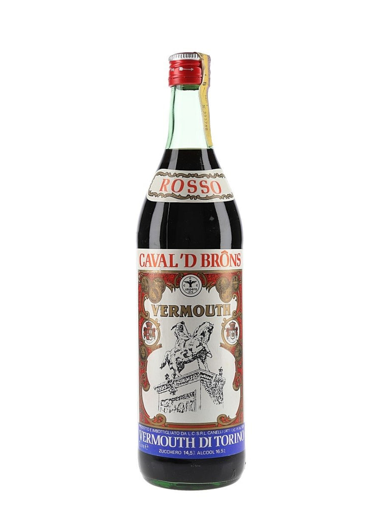 Caval 'D Brôns Sweet Red Vermouth - 1980s (16.5%, 100cl)