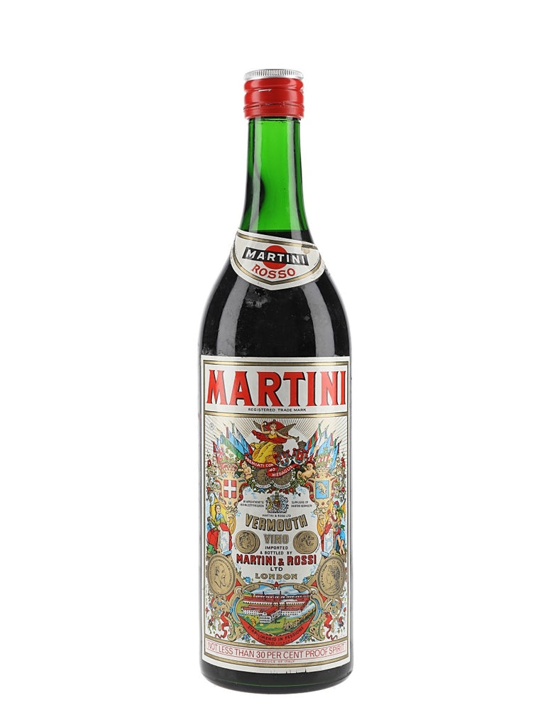 Martini & Rossi Sweet Red Vermouth - 1970s (17%, 88cl)