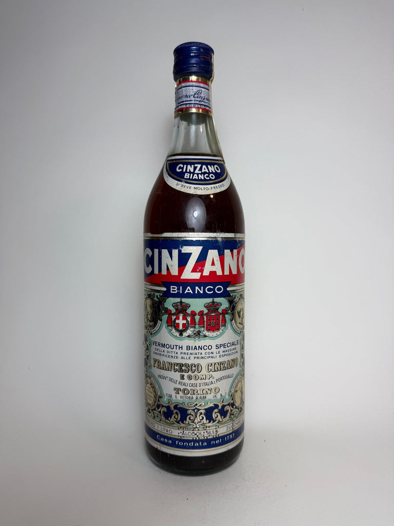 Cinzano Bianco Vermouth -1970s (16.5%, 100cl)