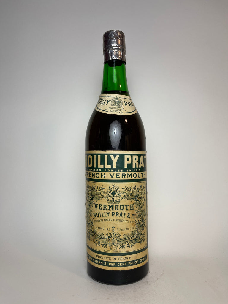 Noilly Prat Dry White Vermouth - 1960s (18%, 100cl)