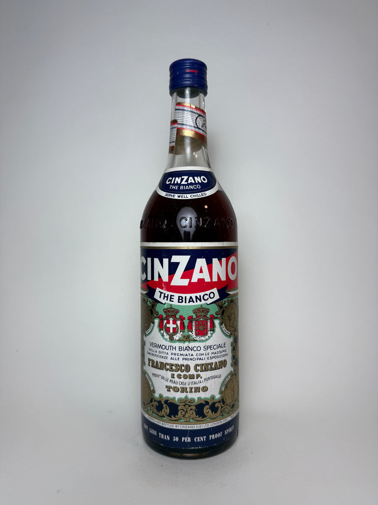 Cinzano Bianco White Vermouth - 1970s (17%, 88cl)