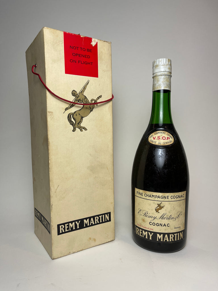 - 1970s – Spirits Company (ABV & Fine Martin Old State Rémy E. Not Co. VSOP Cognac Champagne
