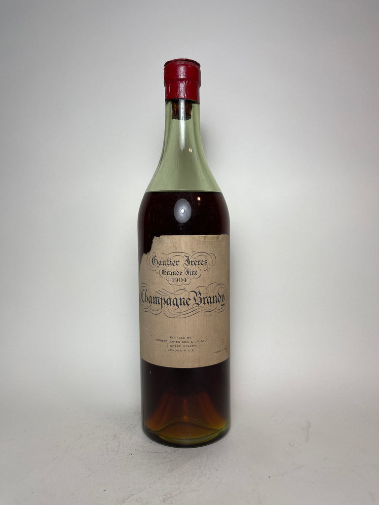 Gautier Frères Grande Fine Vintage Champagne Brandy - 1904 Vintage (Not Stated, 70cl)