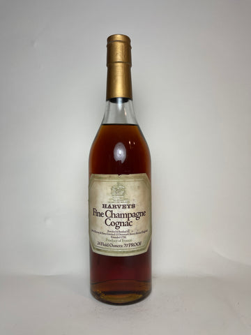 Harveys Fine Champagne Cognac - 1970s (40%, 70cl)