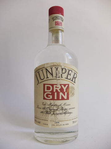 Barbaro Juniper Dry Gin -1980s (40%, 70cl)