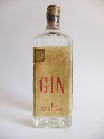 Aurum Dry Gin - 1950s (40%, 75cl)