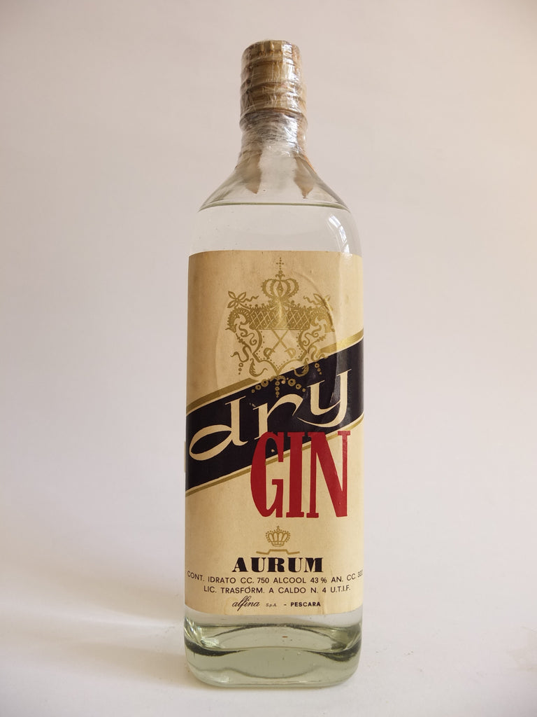 Aurum Dry Gin - 1950s (43%, 75cl)