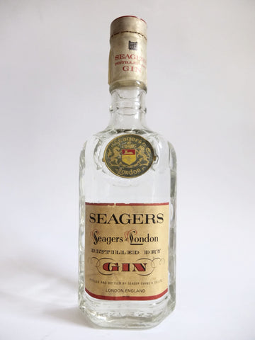 Seager's London Dry Gin - 1960s	(47%, 75cl)