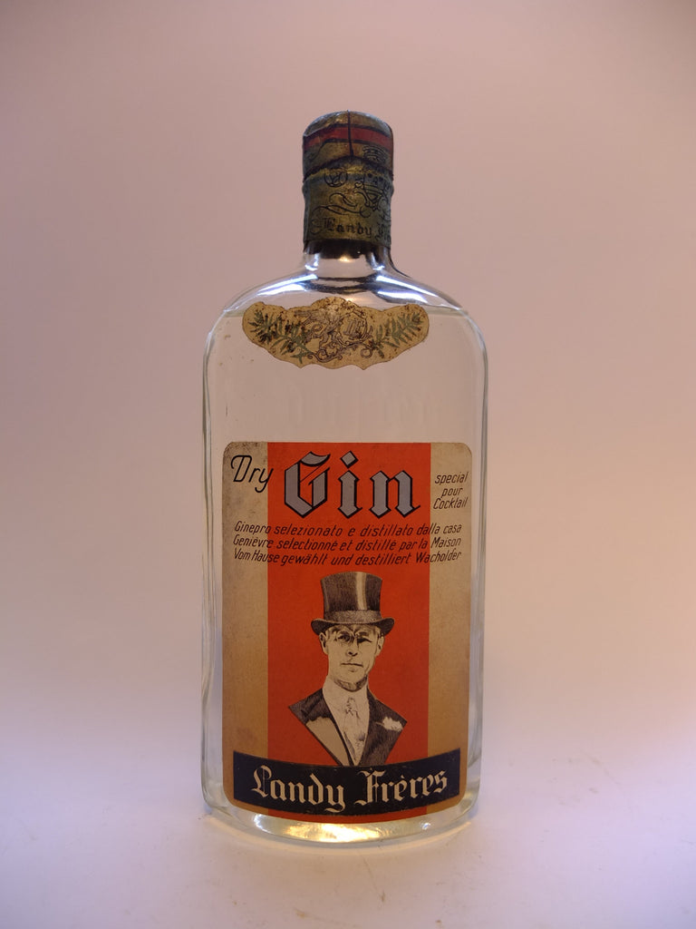 Landy Frères Dry Gin - 1950s (45%, 74cl)