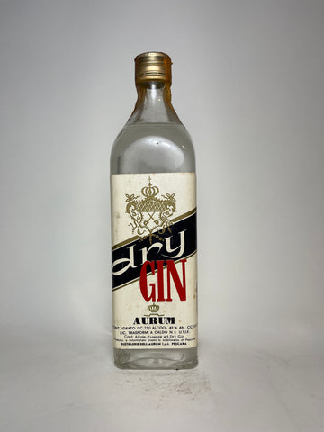 Aurum Dry Gin - 1960s (43%, 75cl)