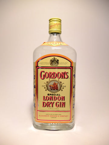 Gordon's Special London Dry Gin - 1990s (47.3%, 100cl)