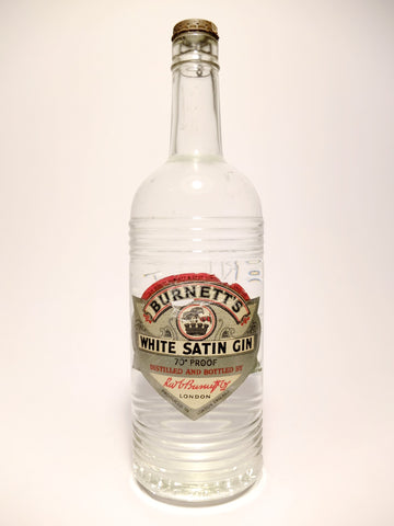 Sir Robert Burnett's White Satin Gin - 1960s (40%, 75cl)