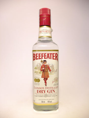 Beefeater London Distilled Dry Gin - 1990s (40%, 70cl)