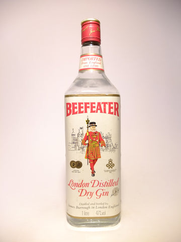 Beefeater London Distilled Dry Gin - c. 1985 (47%, 100cl)