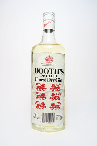 Booth's Finest London Dry Gin - 1980s (40%, 75cl)