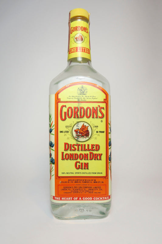 Gordon's London Dry Gin - 1981 (40%, 100cl)