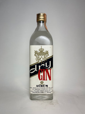 Aurum Dry Gin - 1960s (43%, 75cl)