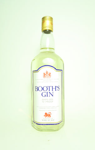 Booth's London Dry Gin - 1970s (40%, 75cl)