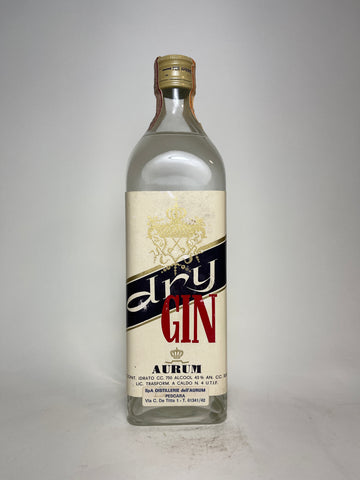 Aurum Dry Gin - 1960s (43%, 75cl)