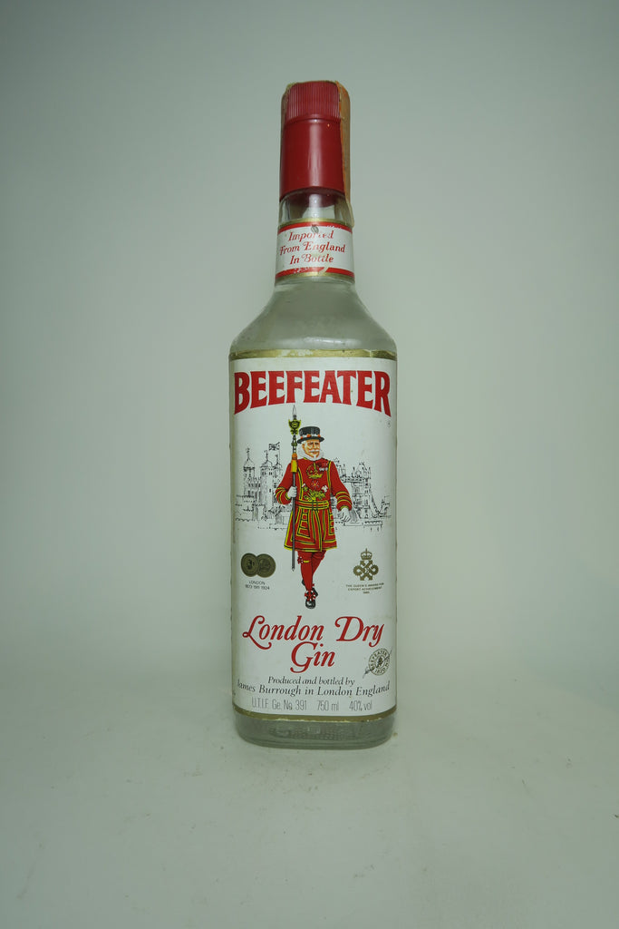 James Burrough's Beefeater London Dry Gin - c. 1985 (40%, 75cl)