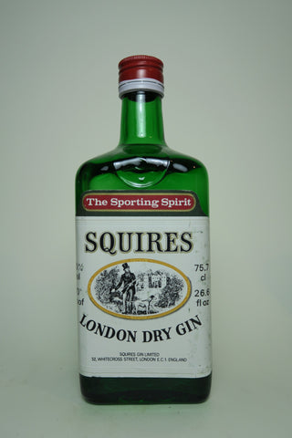 Squire's London Dry Gin - 1970s (40%, 75cl)