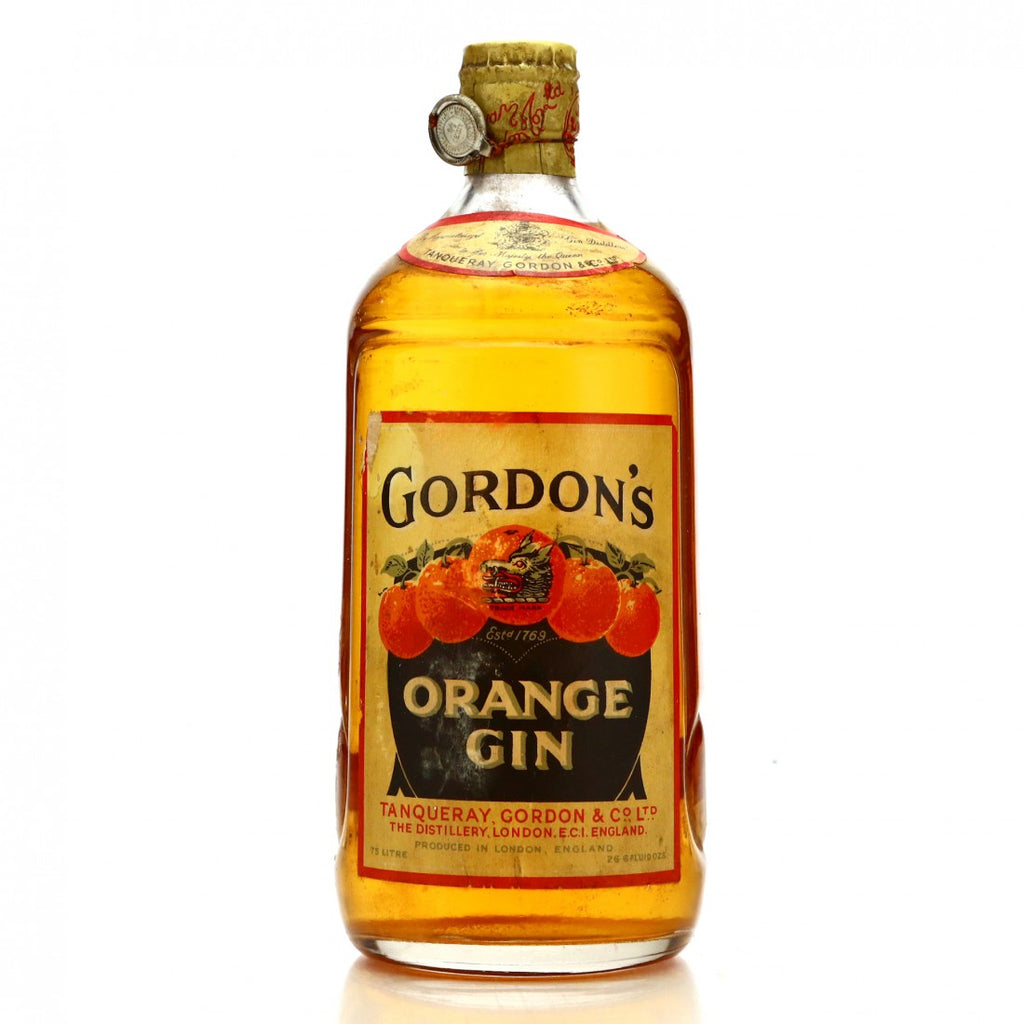 – Company (34%, Gin Gordon\'s Orange 75cl) Spirits Old - 1950s