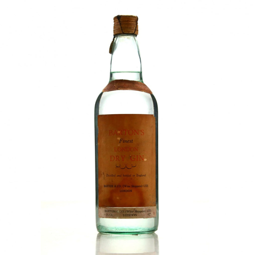 Barton's Finest London Dry Gin - 1949-59 (47%, 75cl)