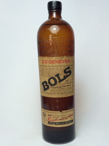 Bols Z.O. Genever - 1960s (Unknown ABV, 100cl)