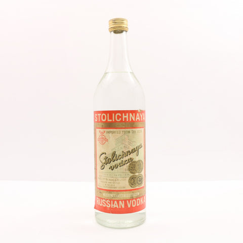 Stolichnaya Russian Vodka - 1970s (40%, 76cl)