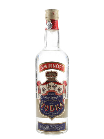 Smirnoff Blue Label Vodka - 1949-59 (50%, 75cl)