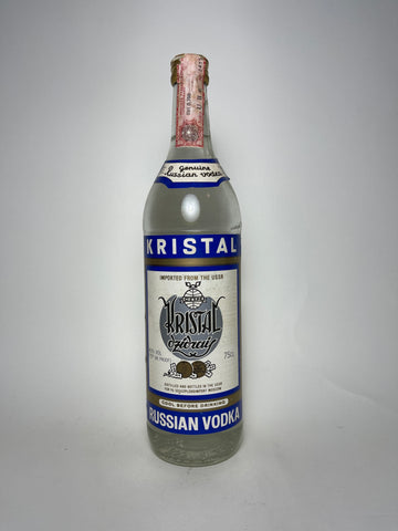 Kristal Russian Vodka - 1970s (40%, 75cl)