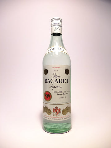 Bacardi Carta Blanca - 1990s (37.5%, 70cl)