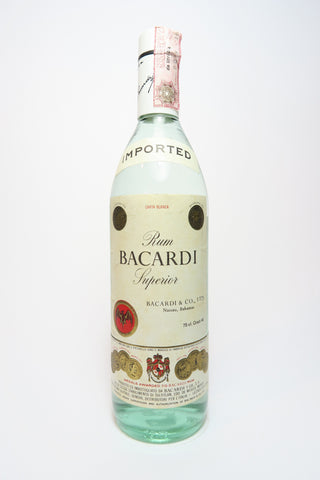 Bacardi Carta Blanca - 1970s (40%, 75cl)