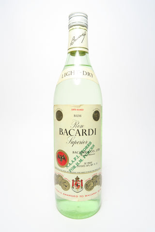 Bacardi Carta Blanca - 1970s (40%, 75cl)