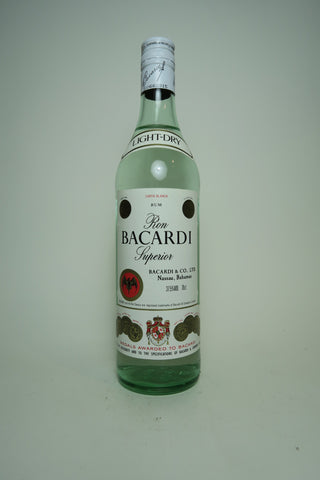 Bacardi Carta Blanca - 1980s (37.5%, 70cl)