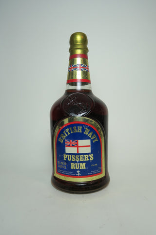 Pusser's British Navy Rum - 1980s (54.5%, 75cl)