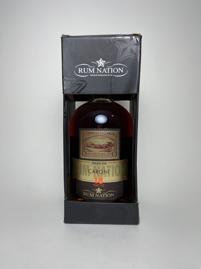 Rum Nation Caroni 18YO Trinidad Rum - Distilled 1998 / Bottled 2016 (55%, 70cl)