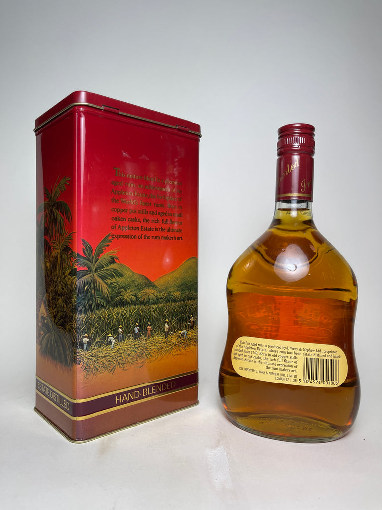 J. Wray & Nephew Appleton Estate V/X Jamaica Rum - Bottled 1991 (40% ...