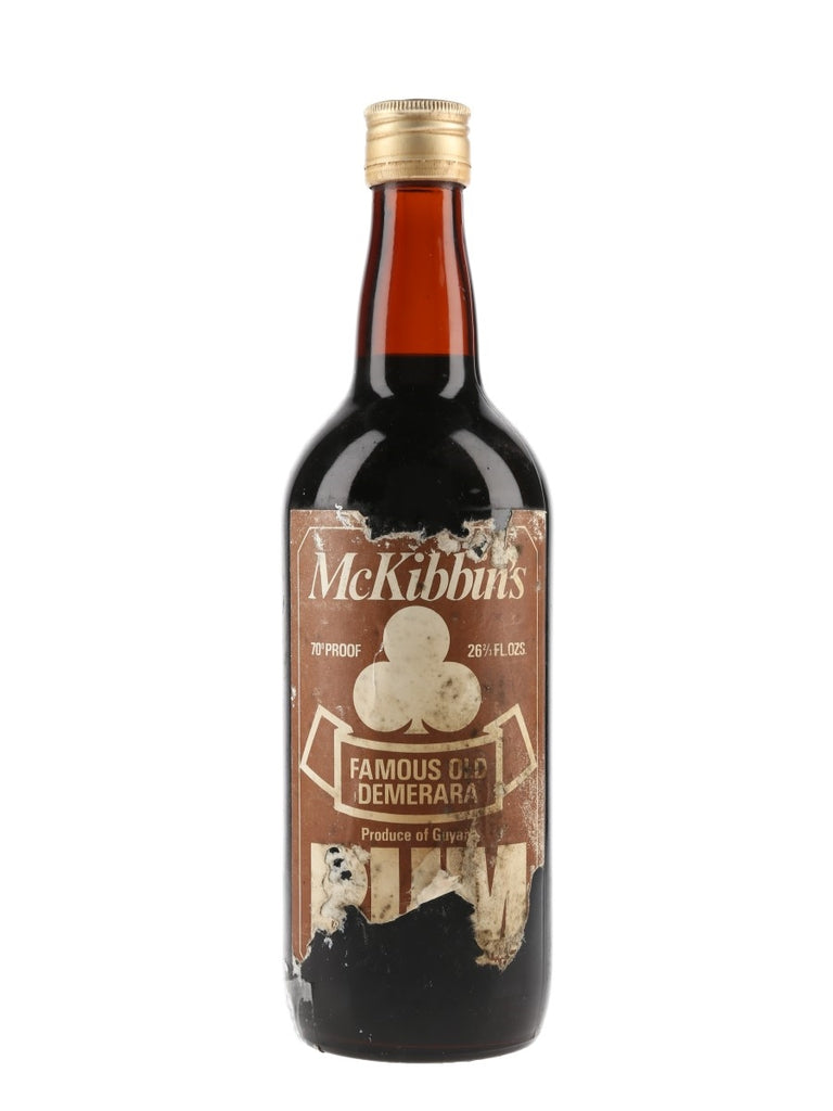 McKibbin's Famous Old Demerara Rum - 1960s (40%, 75cl)